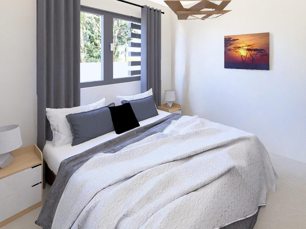 condos for sale at central location in curaçao real estate bright bedroom with natural light and minimalist decor